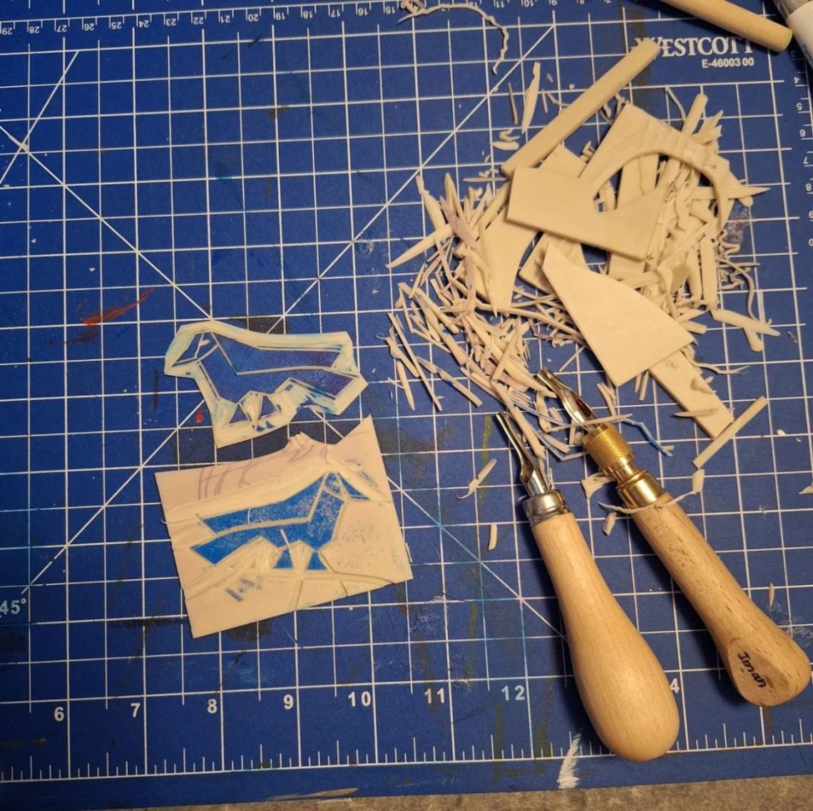 Lino printing workshop (moved to 21/06)