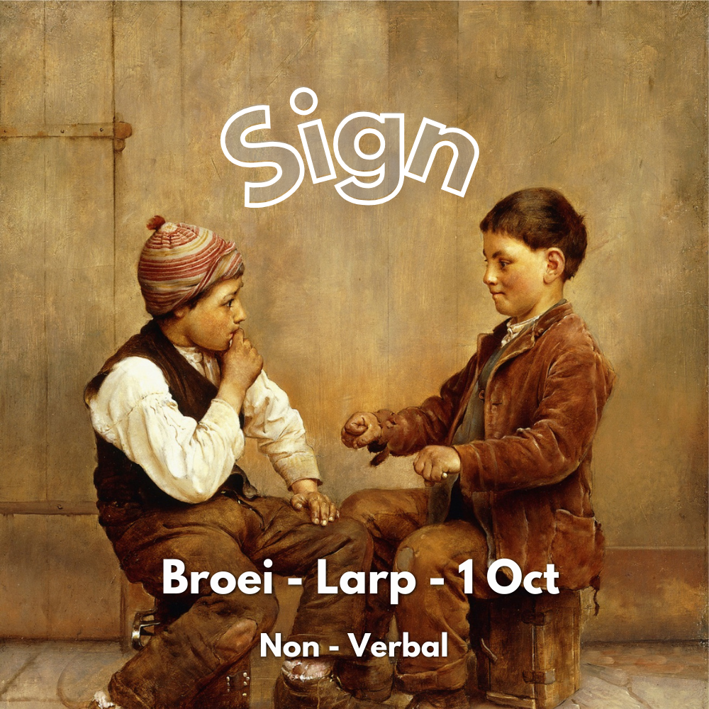 Sign: A Game about Being Understood