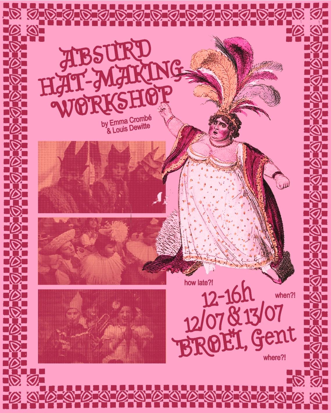 Absurd Hat-making workshop