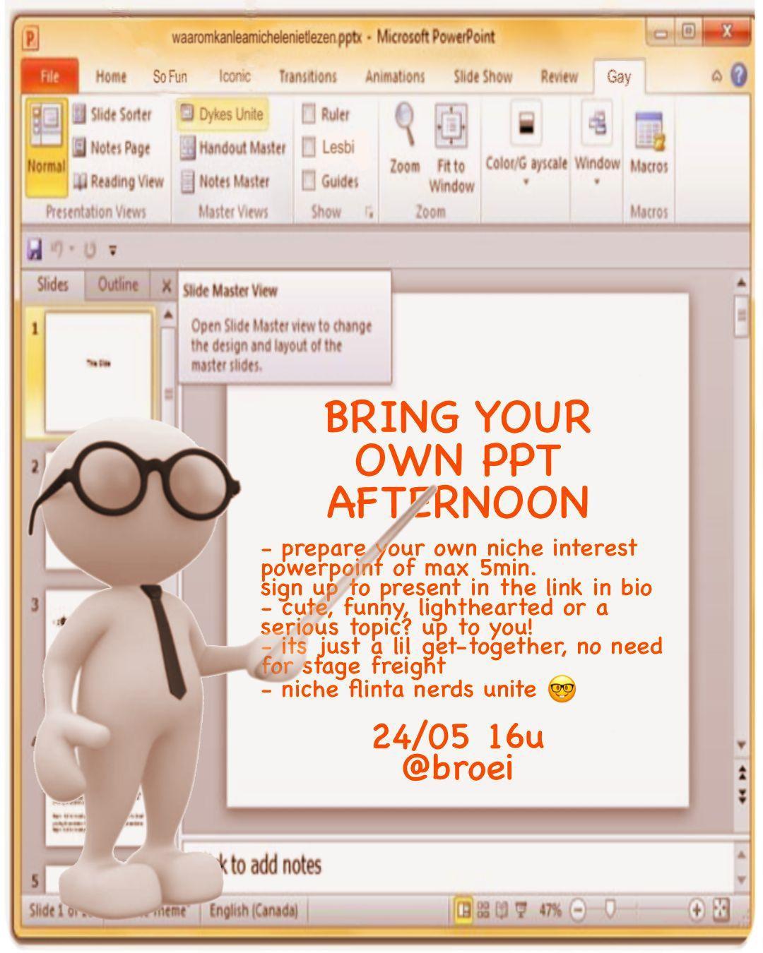 Powerpoint afternoon