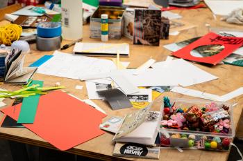Blad, steen, schaar, vision boards