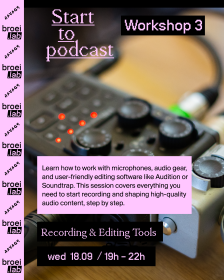 broei.lab x ravage | podcast workshopreeks (3/5)