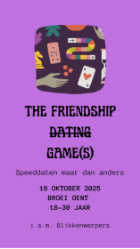 The (Dating) Friendship Games - Blikkenwerpers